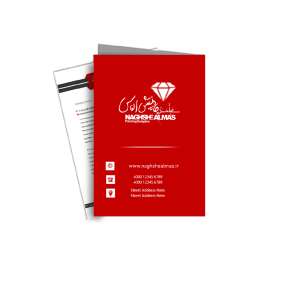 پوشه پشت طوسی 230 گرم ( چهار رنگ )