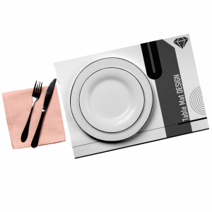 Table Mat(زیر بشقابی-زیر سینی) مومی 40 گرم تک رنگ