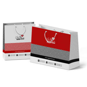 ساک خرید ایندربرد 230 گرم سلفون براق