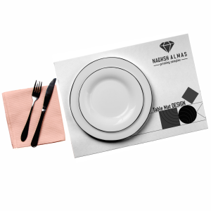 Table Mat(زیر بشقابی-زیر سینی)تحریر80گرم تک رنگ